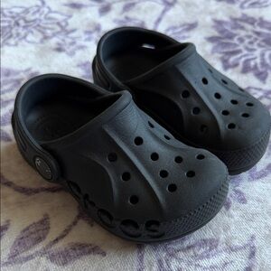 Toddler Crocs 7C Black